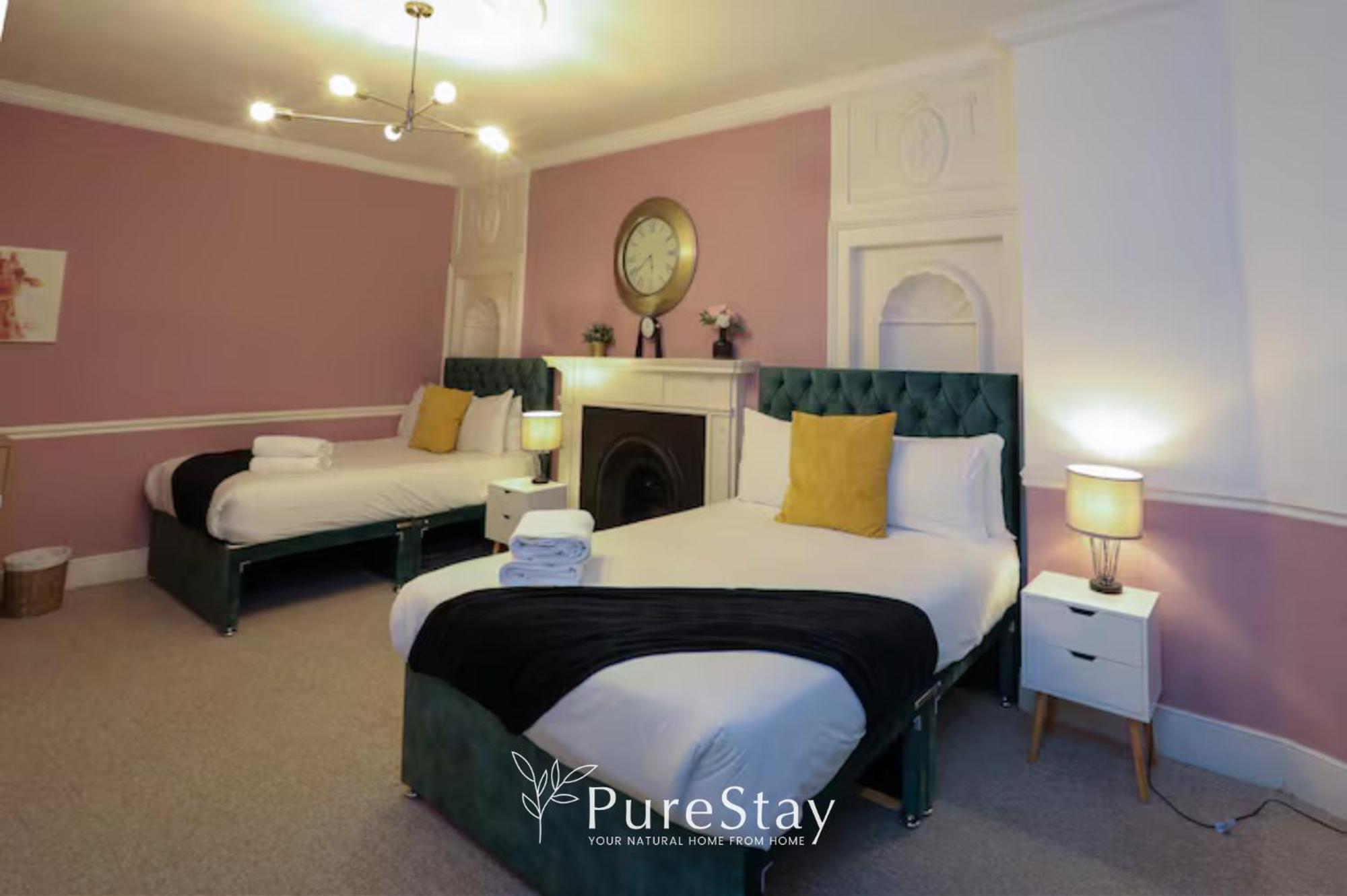 Beautiful 2Bedroom 4 Actual Beds House With Wifi By Purestay Μπαθ Εξωτερικό φωτογραφία